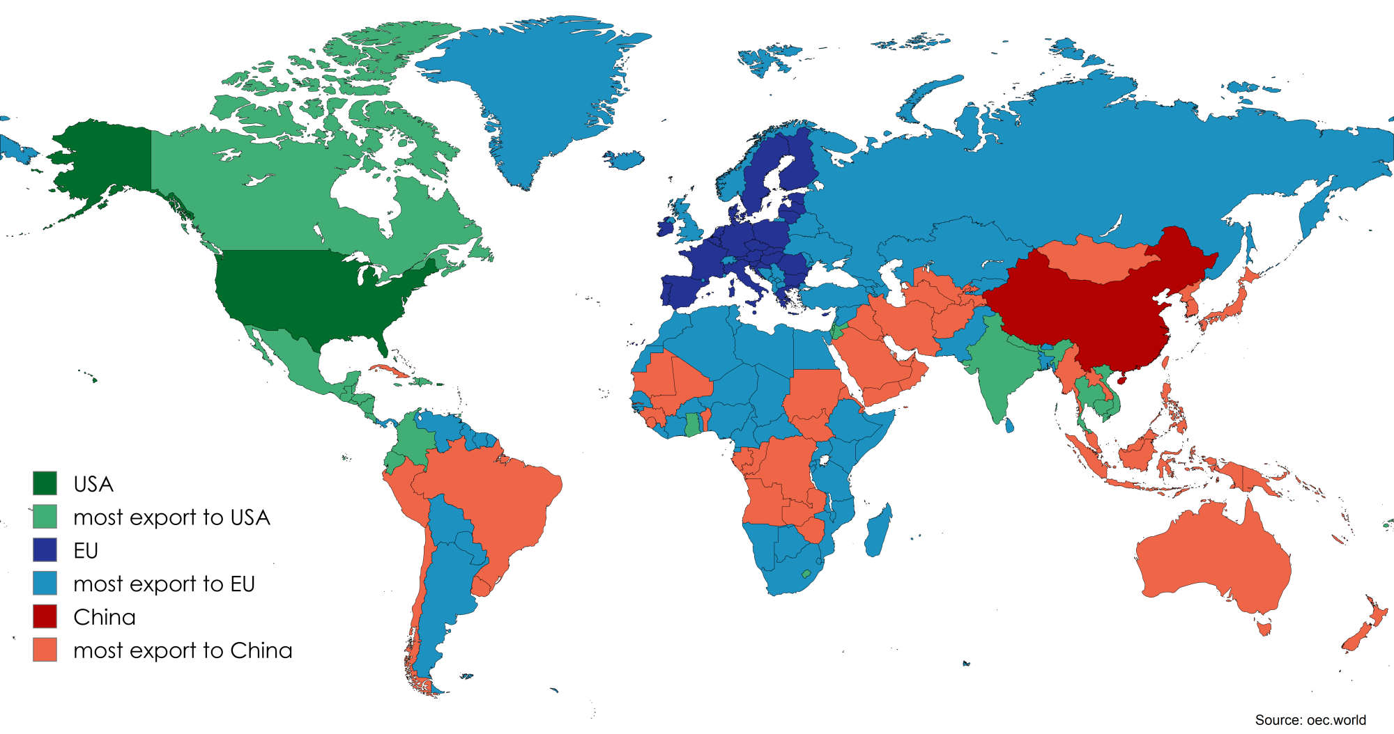 Export market map